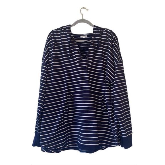 Maurices Pullover Drawstring Tie Sweatshirt Women’s Hoodie Size 3X - Picture 1 of 6